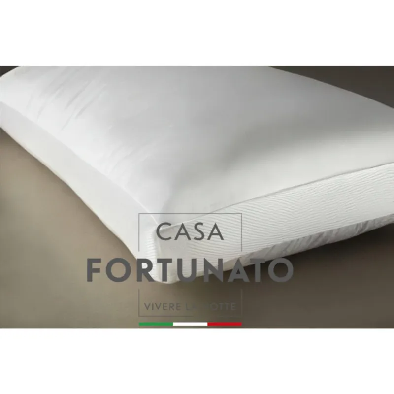Guanciale TRASPIRANTE H13con fodera in cotone fascia in tessuto 3D Dimensioni 80x50xh 13 cm L’innovativo materiale 3D facilita un continuo flusso d’aria Casa Fortunato Materassi Bestseller